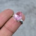 thumbnail image 3 of Pink Kunzite Gemstone Handmade 925 Sterling Silver Ring Size 8, 3 of 4