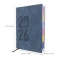 thumbnail image 2 of HINTRMENT Back to School 2026 Weekly Notebook Soft Cover PU Journal 1Pcs For Monthly Overview, 2 of 6