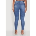 thumbnail image 5 of Womens WAX Cropped Skinny Jeans, 5 of 5