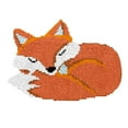 thumbnail image 2 of EIMELI Rug Kits Crocheting Carpet Rug Cats Acrylic Yarn Pre-Printed Cushion Mat Crochet Tapestry   52x38cm  Long haired dog, 2 of 8