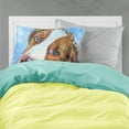 thumbnail image 2 of Carolines Treasures 7348PILLOWCASE Snow Baby Brittany Spaniel Fabric Standard Pillowcase Standard multicolor, 2 of 2