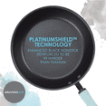 thumbnail image 6 of Rachael Ray 10.25" Create Delicious Hard Anodized Aluminum Nonstick Deep Frying Pan, Gray, 6 of 6