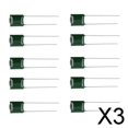thumbnail image 1 of 3x 10 Piezas Película de Poliéster Baoblaze Tapa de Guitarra Potenciómetro Verde, 1 of 8