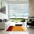 thumbnail image 7 of Ahgly Company Machine Washable Indoor Rectangle Contemporary Scarlet Red Area Rugs, 8' x 10', 7 of 7