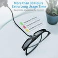 thumbnail image 4 of 3D Active Shutter Glasses, 144Hz Long Battery Life High Light Transmission DLP Link 3D Glasses  for 3D DLP Projectors, 4 of 8
