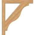thumbnail image 3 of Ekena Millwork 3 1/2"W x 34"D x 38"H Funston Block Smooth Bracket, Western Red Cedar, 3 of 4