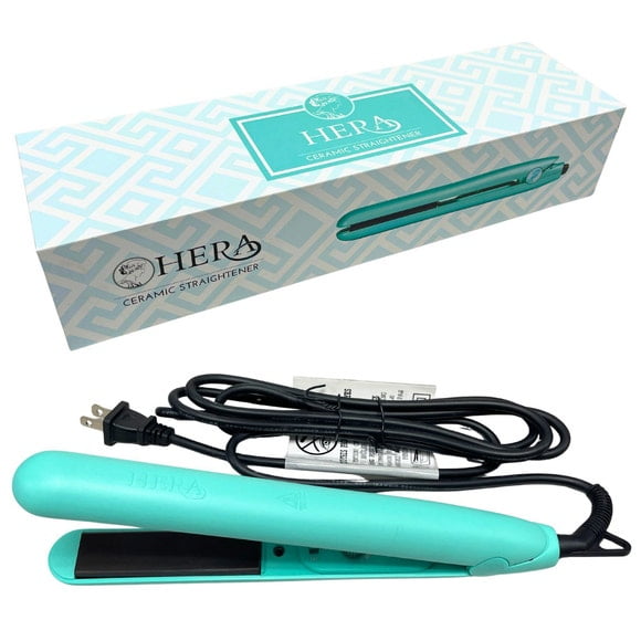 Hera Ceramic Flat Iron Hair Straightener, Adjustable 
