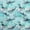 Aqua Blue, variant on oneOone Polyester Lycra Beige Fabric Whale Quilting Supplies Print Sewing Fabric By The Yard 56 Inch Wide