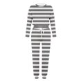 thumbnail image 6 of PXLKNZH 5-13Years Girl's 2Pcs Outfits Clothing Sets Long Sleeve Striped Print Sweatshirt Drawstring Pants Set with Pockets Fall Winter Clothes Gray,7-8 Years, 6 of 6
