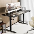 thumbnail image 2 of Electric Standing Desk Adjustable Height Electric Stand Up Computer Desk Ergonomic Sit Stand Desk with Computer Workstation Rustic, 2 of 8