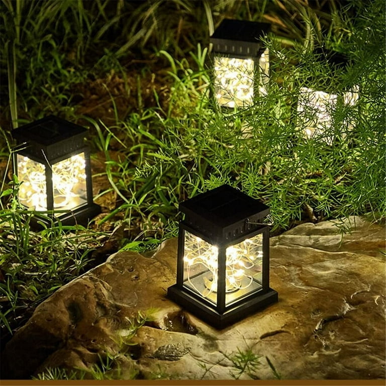 Solar Lanterns Outdoor Hanging, Waterproof Decorative Landscape Solar Table Lights Yard Garden Patio Warm White Lamps for Indoor Tabletop Desk Solar Hanging Light 6 Pack Solar Lanterns Outdoor Hanging, Waterproof Decorative Landscape Solar Table Lights Yard Garden Patio Warm White Lamps for Indoor Tabletop Desk Solar Hanging Light 6 Pack