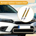 thumbnail image 3 of Unique Bargains 2pcs 10cm/3.94in Adjustable Front Bumper Lip Splitter Strut Rod Tie Gold, 3 of 6