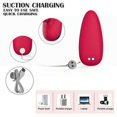 thumbnail image 3 of Estimulador de clítoris para mujeres 11 vibraciones 11 modos de succión Estimulador de pezones Juguetes vibradores para usar en mujeres durante el sexo Parejas Juguetes para adultos Chupando senos Mas, 3 of 8