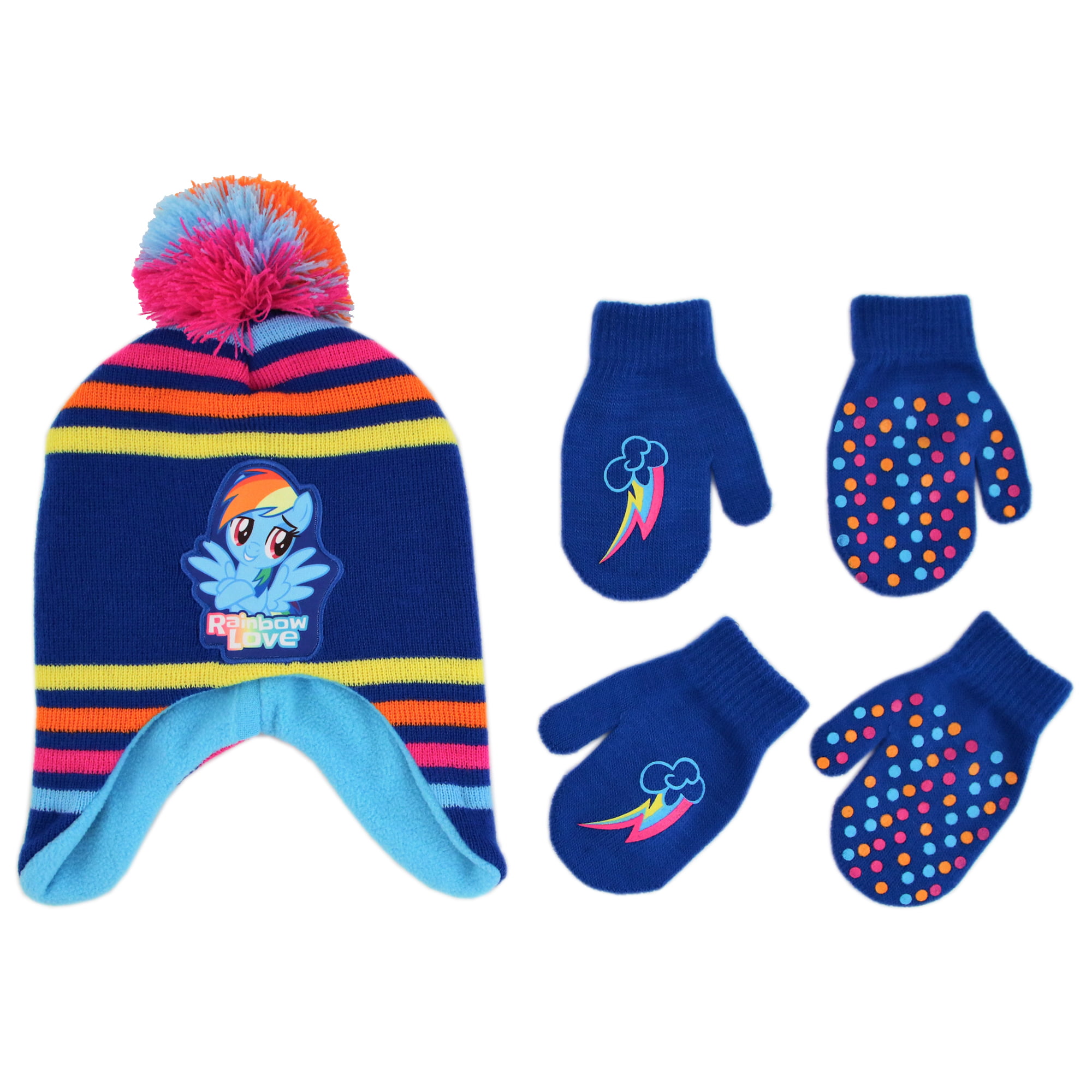 PJ Masks Scarf Hat and Gloves Or Mitten Set for Toddler and Little Boys 