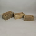 thumbnail image 3 of Gerson Juego de 3 cajas nido decorativas de madera tomillo romero salvia decoración de granja Gerson 2575340, 3 of 3
