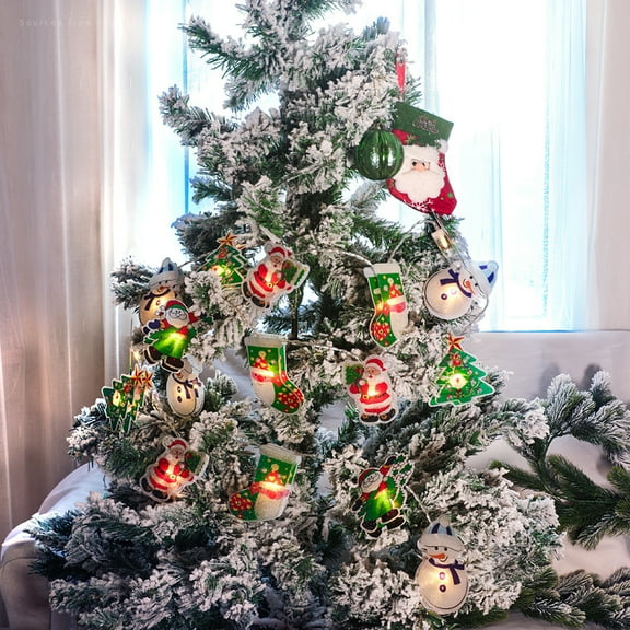 LED Christmas Decoration String Lights, Battery Powered