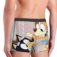 thumbnail image 7 of Lsque Bluey Pattern Men’s Total Support Pouch Boxer Briefs, X-Temp Cooling, Moisture-Wicking Underwear, Regular, Long-leg and Trunk-Large, 7 of 7