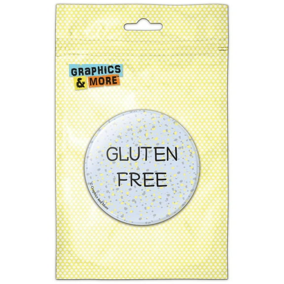 Gluten Free Pinback Button Pin Badge