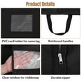 thumbnail image 7 of Abaima 2 Pcs 43" Heavy Duty Garment Bags for Travel 6.5" Gusseted Suit Bags for Closet Storage 2 Handles Hanging Clothes Bag with Pocket Mens Suit Cover for Shirts, Coats, Dresses, Suit Holder, 7 of 7