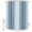 Haze blue, variant on Shower Curtains for Bathroom, Blue Ombre Stripe Waterproof Fabric Shower Curtain, Farmhouse Simple Striped Decorative Bathroom Curtain for Bathtub, 36"x72", No Hooks Included