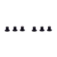 thumbnail image 1 of Eigraketly Style Guitar Amp Knobs Skirted Guitar Volume Potentiometer Accessories Anti-skidding Knobs Caps for 6mm Shaft Pots Amplifers Negro/Plata 2piezas Eigraketly CBP470894, 1 of 6