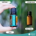 Nature's Fusions Vertigo Relief, Ginger Oil Nausea Relief Essential Oil