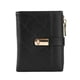 thumbnail image 1 of Monedero pequeño y compacto de cuero para mujer con ventanas de identificación, cartera para tarjetas de crédito, 1 of 5