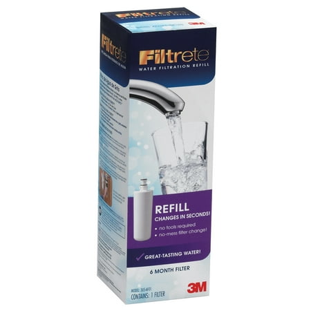 Filtrete Standard Under Sink System, 1 Filter (Best Rated Under Sink Water Filtration Systems)