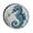 style, variant on Black And White Blue Tree Moon Heavy Duty Spare Tire Cover Forest Nature Landscape Decorative Protectors Weatherproof Dust-Proof for Camper Trailer Truck SUV Universal 12inch