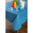 thumbnail image 2 of Contemporary Home Living 84" Solid Blue Tablecloth, 2 of 2