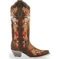 thumbnail image 2 of Corral Women's Floral Embroidered Lamb Western Boot Snip Toe - A3597 6 M  US, 2 of 7