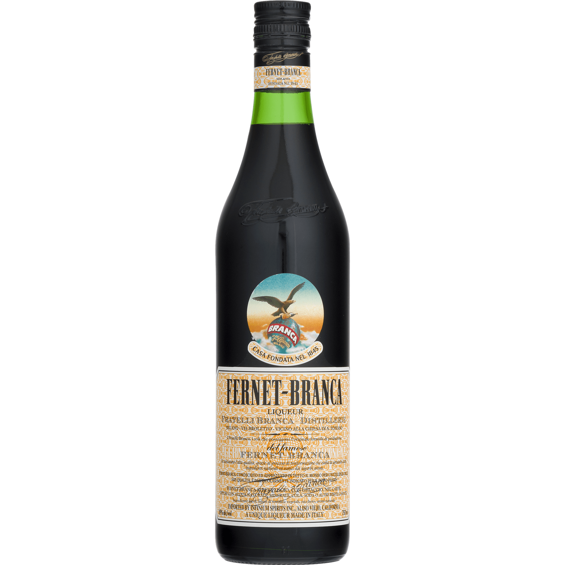 Fernet Branca Liqueur 750ml Walmart Com Walmart Com
