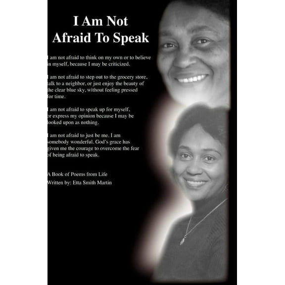 I Am Not Afraid to Speak (Hardcover)