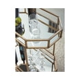 thumbnail image 5 of Signature Design by Ashley Contemporary Daymont Bar Cart  Gold Finish, 5 of 5