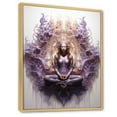 thumbnail image 2 of Designart "Meditative Mind Of A Woman I" Meditation Floater Framed Canvas Wall Art, 2 of 5