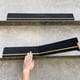 thumbnail image 5 of Peldaños antideslizantes para escaleras | Paquete de 5 cintas antideslizantes de PVC esmerilado para escalones y suelos | Tiras reflectantes de seguridad impermeables de 61 x 10 cm | Uso en, 5 of 7