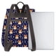 thumbnail image 3 of Easygdp Corgi Lying With Moons And Stars Mochila de Cuero para Mujeres, Bolso de Hombro, Bolsos de Mano de Moda para Trabajo y Viajes, 3 of 4