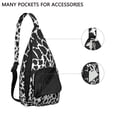 thumbnail image 4 of Fashion Leopard Sling Backpack - Runway-Inspired Print, Lightweight Durable Shoulder Bag, 4 of 4