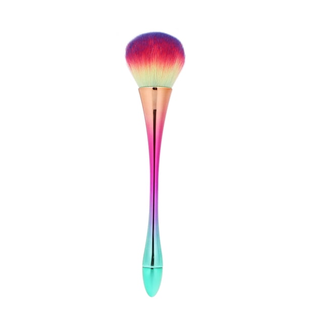 Mango de aluminio Clavo Limpiador de polvo suave Cepillo de limpieza Acrílico UV Gel Eliminación MABOTO Pinceles
