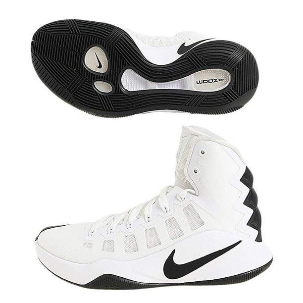 Nike - Nike Women's Hyperdunk 2016 Basketball Shoes, White/Black, 10.5 ...