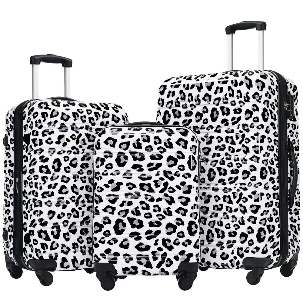Dejuno Kingsley 3-Piece Hardside Spinner Luggage Set With TSA Lock