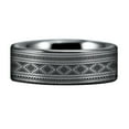 thumbnail image 2 of Silver Tungsten Lion Tribal Ring, 2 of 3