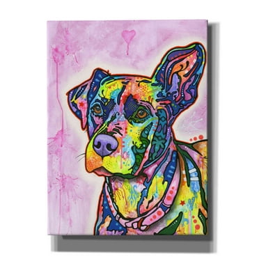 Epic Graffiti 'Keen' by Dean Russo, Giclee Canvas Wall Art, 12"x16"