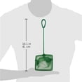 thumbnail image 3 of 5" Wide Green Plastic Coated Handle Fish Shrimp Landing Net for Aquarium Tank, 3 of 3