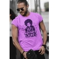 thumbnail image 4 of Jimi Hendrix 1960's Psychedelic Musical Icon Afro Purple Haze T-Shirt Tee, 4 of 7