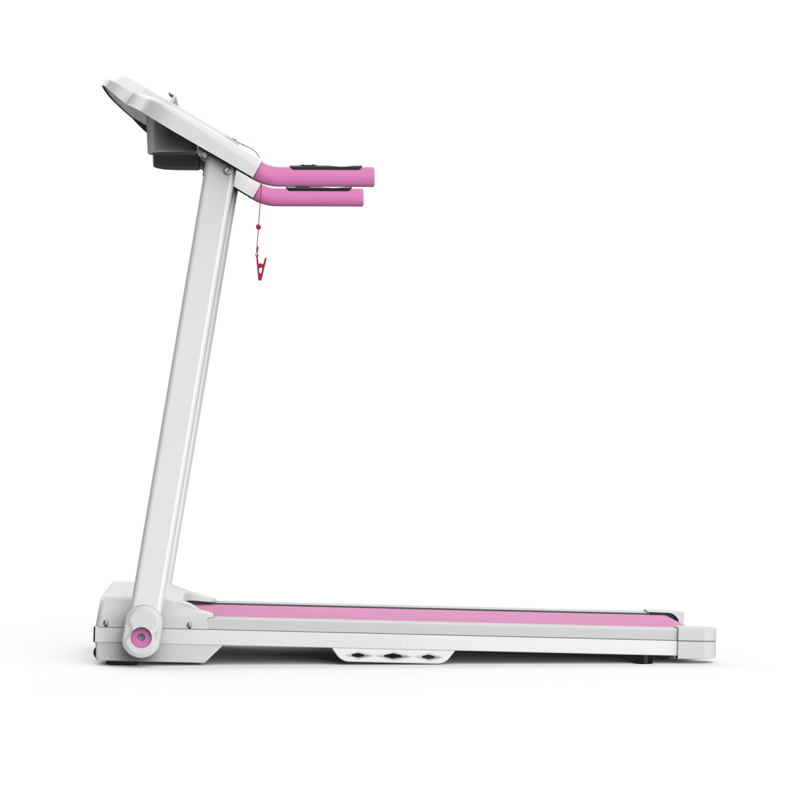 2.5HP Electric Folding Treadmill For Home Gym With Spacious Running Surface And Heavy Duty Frame Supports Up To 265 Lbs