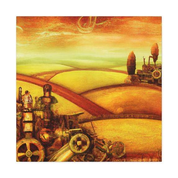 The Clockwork Queen. - Canvas
