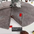 thumbnail image 3 of 90cm Christmas Tree Skirt, Christmas Tree Stand Cover, Christmas Tree Decoration, Merry Christmas Tr, 3 of 5