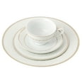 thumbnail image 4 of Stylish and Elegant 57 Pieces Bone China Dinnerware Set Service for 8 People - Lia, 57 Piece, 4 of 5