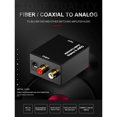 Digital to Analog Audio Converter Spdif 3.5MM Jack RCA Amplifier